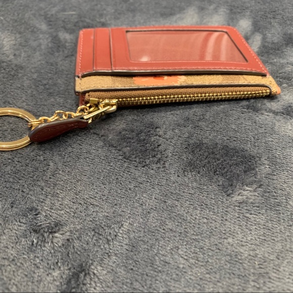 Coach Floral Mini Skinny ID Case - Picture 3 of 6